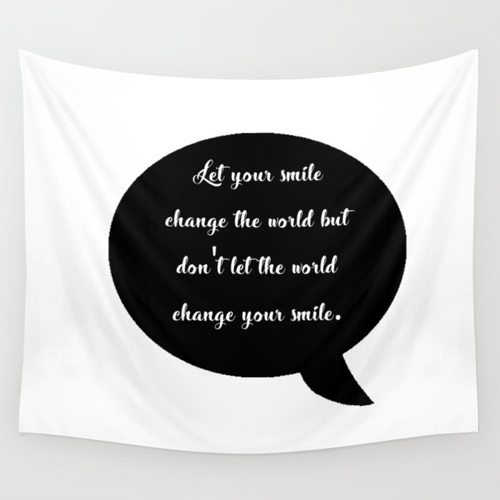 Smiles Wall Tapestry