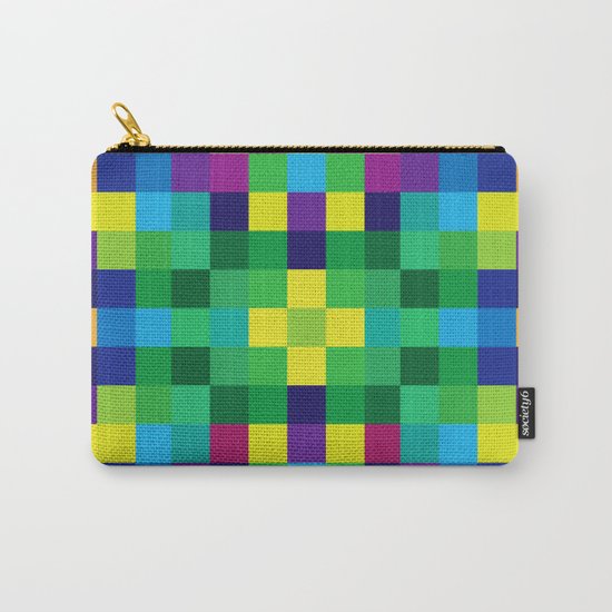 Colorful Geometric Background II Carry-All Pouch
