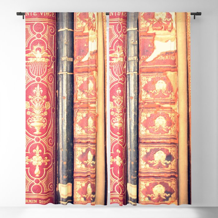 Classic bookshelf Blackout Curtain