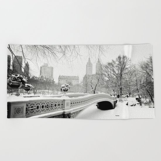 New York City Beach Towel