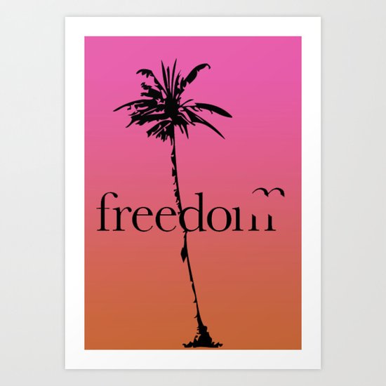 free. Art Print