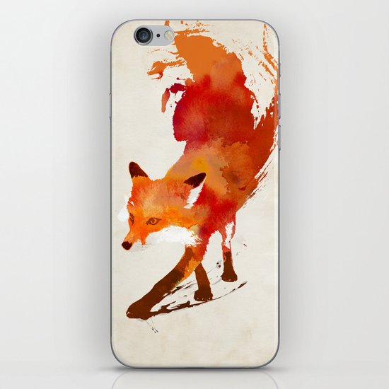 Vulpes vulpes iPhone & iPod Skin