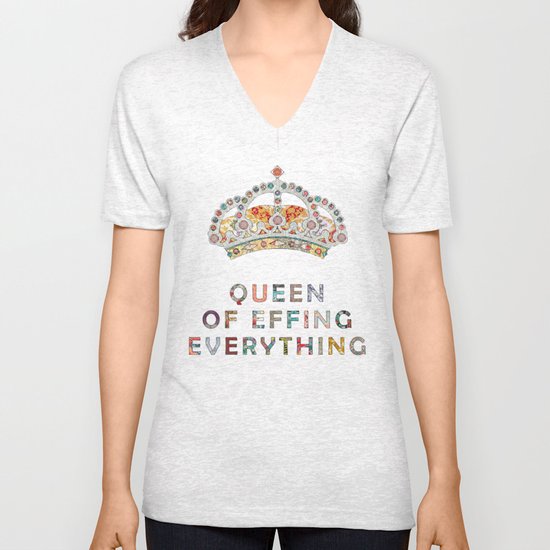 her daily motivation Unisex V-Neck