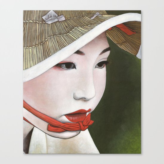 Geisha Canvas Print