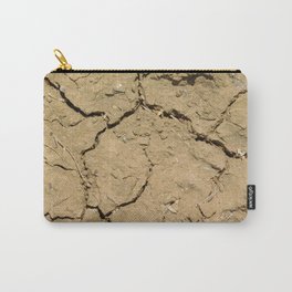 parched earth texture Carry-All Pouch