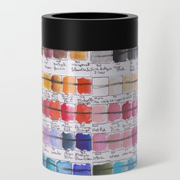 Artist Colour Palette Swatch Test Can Cooler