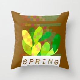 Celebrate Spring Throw Pillow