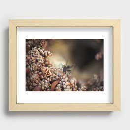 Ant first person Recessed Framed Print