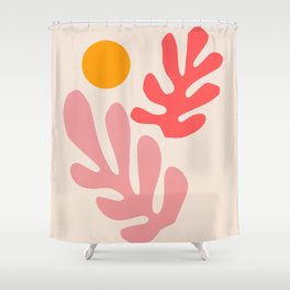 Henri Matisse - Leaves - Blush Shower Curtain