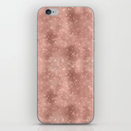 Glamorous Bling Rose Gold Luxury Pattern iPhone Skin