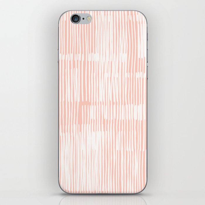 Lines | Pastel Peach iPhone Skin