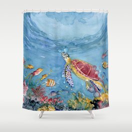 Going Up No 2 Shower Curtain