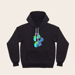 Avocado in Light Blue "Figurative Drawings" Hoody
