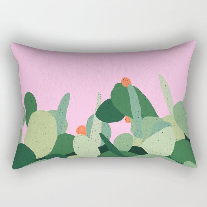 Prickly Pear I Rectangular Pillow