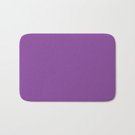 Just Purple Bath Mat | Brightpurple, Graphicdesign, Solidpurple, Wine, Cute, Jam, Halloween, Royal, Royalty, Fun 