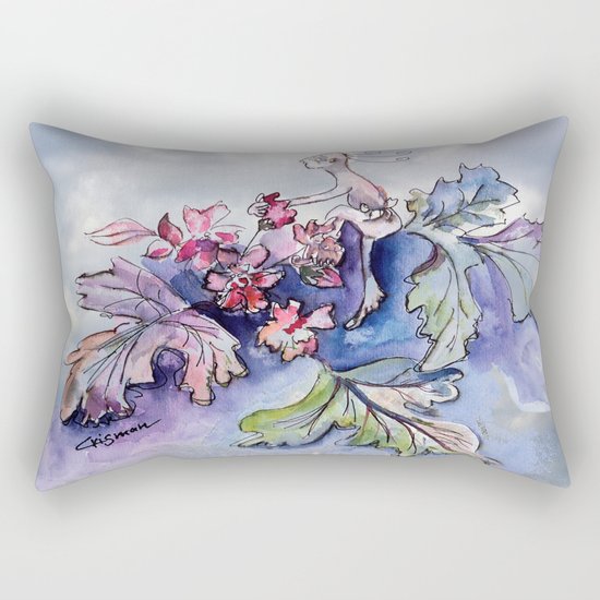 Jester B's Herbal Nutrition Rectangular Pillow