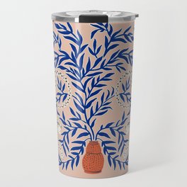 Leopard Vase Travel Mug
