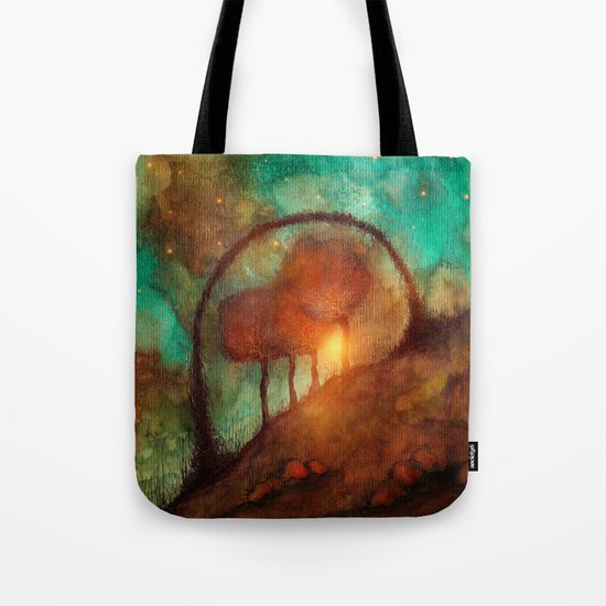 Track 28: Sunset and Dreams II Tote Bag
