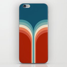 Retro style double arch decoration 2 iPhone Skin