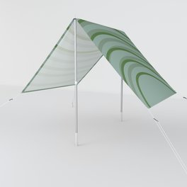 Green Imperfect Rainbow Arch Lines Sun Shade
