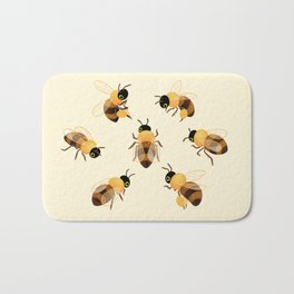 Honey bees Badematte
