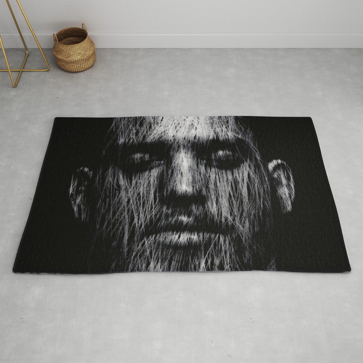Male Face Digital Sketch Black Background And White Charcoal Rug By Chrislopezstudio Society6 Charcoal art white charcoal charcoal drawings white on black art charcoal drawing tutorial charcoal sketch animal drawings cool drawings this item is unavailable. male face digital sketch black background and white charcoal rug by chrislopezstudio