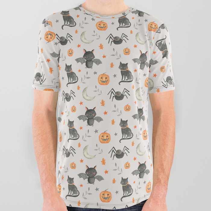 HALLOWEEN PARTY 2 All Over Graphic Tee