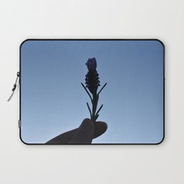 Lavender Silhouette Laptop Sleeve
