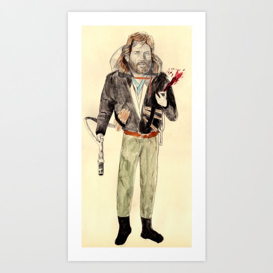 R.J. MacReady | The Thing Art Print