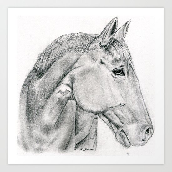 Horse Art Print