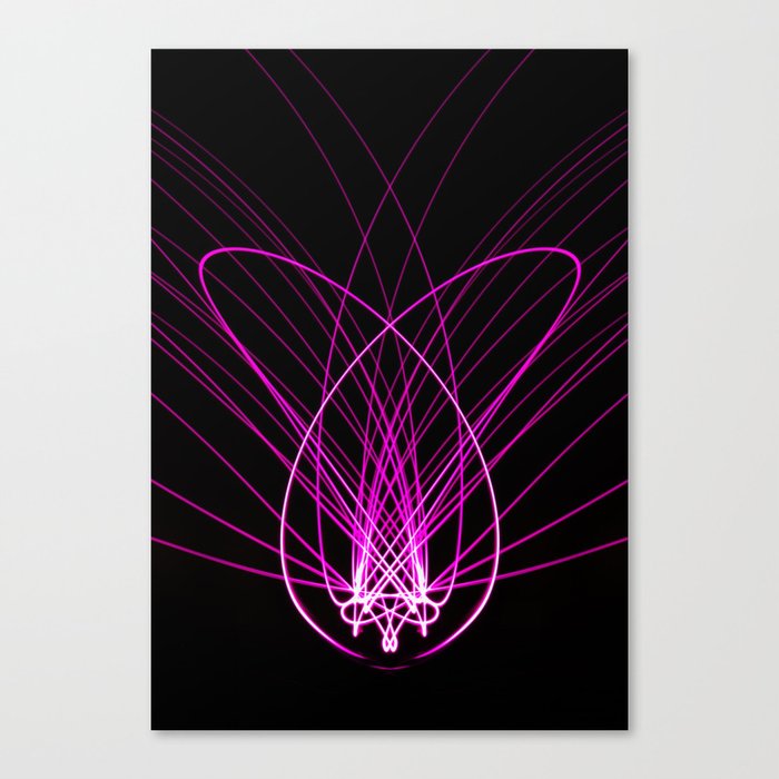 Intersecting love Canvas Print