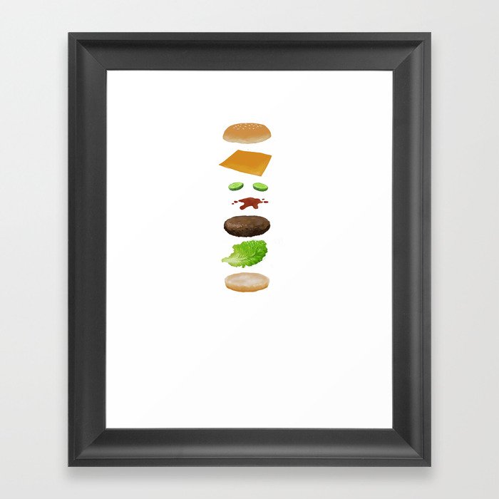 Ode to Bob's Burgers Framed Art Print