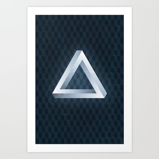 Triangle Art Print