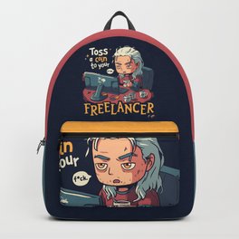 Toss a Coin to your Freelancer // Work from Home, Witcher Geralt Backpack