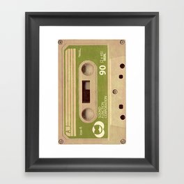 Mix-Tape Framed Art Print