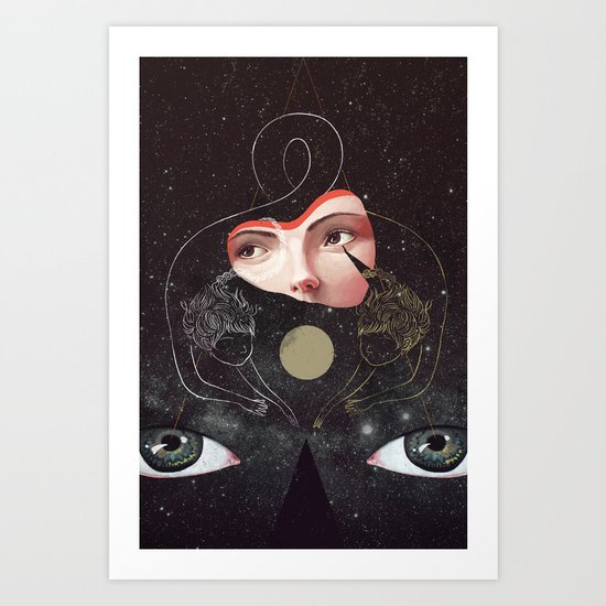 Sister Art Print