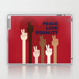 Peace Love Equality for All Laptop & iPad Skin