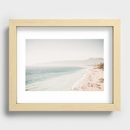 Santa Monica View Recessed Framed Print