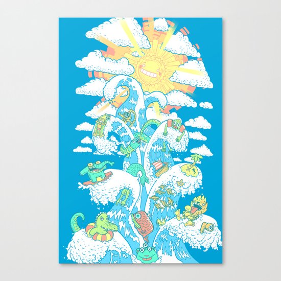Towe of Fable Canvas Print