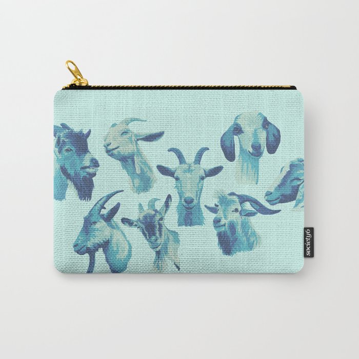 My Goat Friends Carry-All Pouch