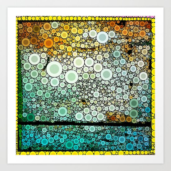 Turquoise Art Print