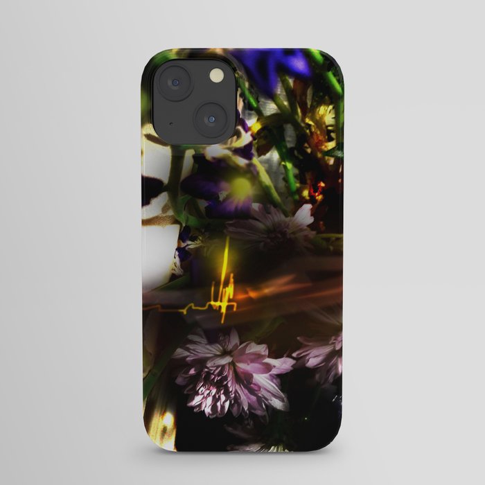 Colorful Flower Arrangement (Photographic Art Print) iPhone Case