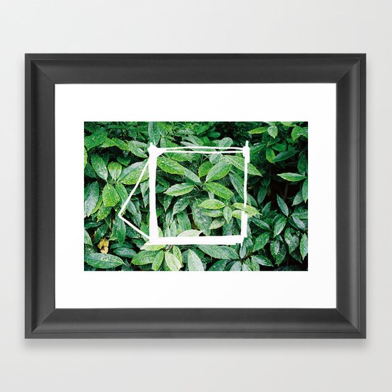 Cathode / Blossom Framed Art Print