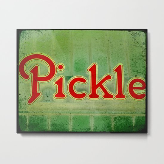 Pickle Metal Print