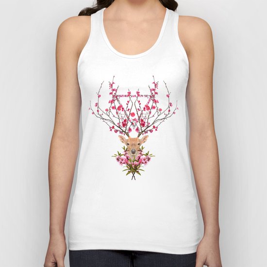 Spring Deer Unisex Tank Top