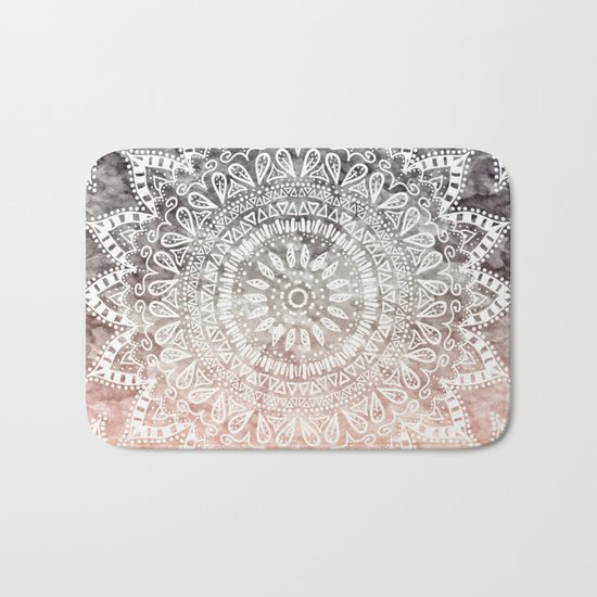 BOHEMIAN HYGGE MANDALA Bath Mat