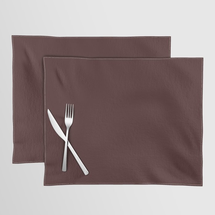 Deep Woods Brown Placemat