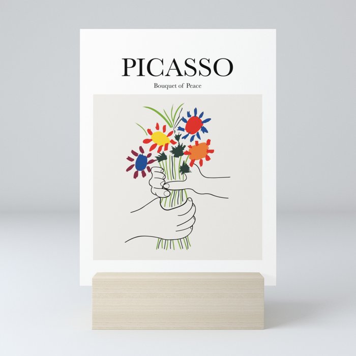 Picasso - Bouquet of Peace Mini Art Print