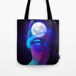 Moon Head Tote Bag