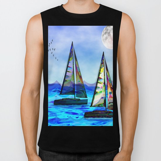 Beyond The Sea Biker Tank